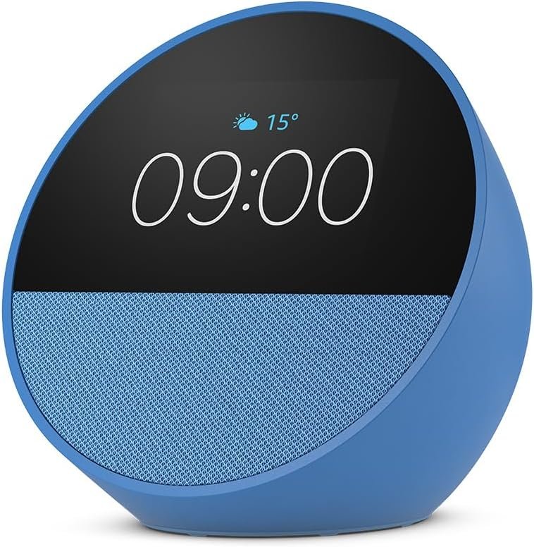 Echo Spot nova geração despertador inteligente com som vibrante mais Alexa, Azul Oceano aproveite agora e compre o seu! 2 61EFCMRsSLL. AC SL1001